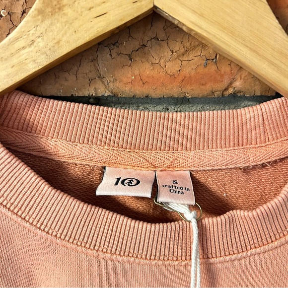 🆕 Tentree Organic Cotton French Terry Elastic Hem Crew - Picture 7 of 9